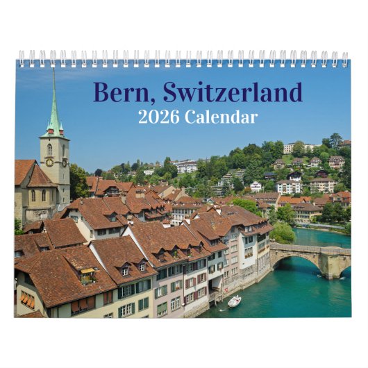 Bern Schweiz 2026 Kalender (Titelbild)