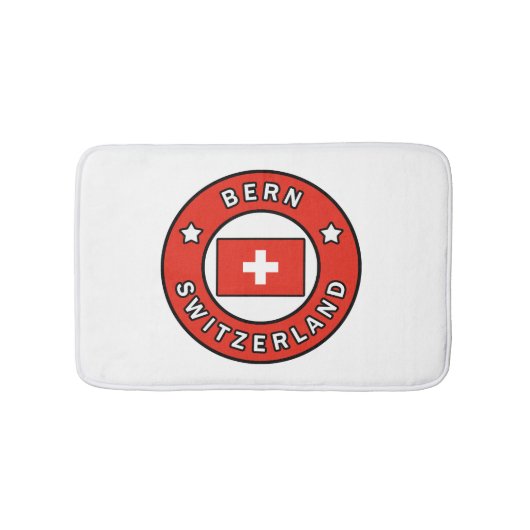 Bern - Schweiz Badematte (Vorderseite)
