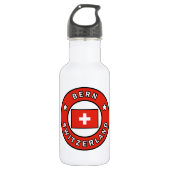 Bern - Schweiz Edelstahlflasche (Vorderseite)