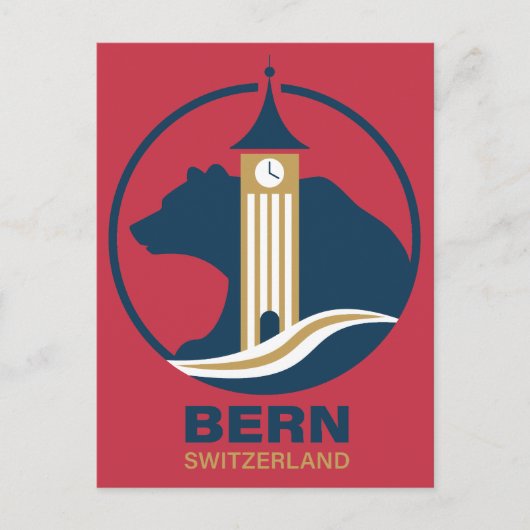 Bern Schweiz Europa Postkarte (Vorderseite)