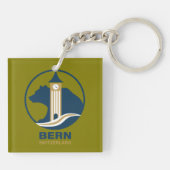 Bern Schweiz Europa Schlüsselanhänger (Rückseite)