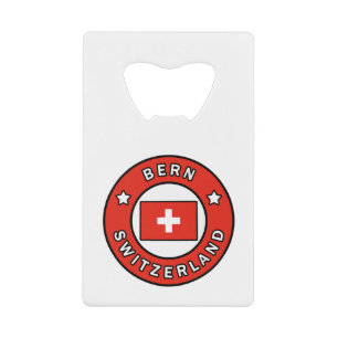 Bern - Schweiz Geldbeutel Flaschenöffner