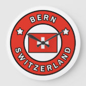 Bern - Schweiz Große Wanduhr (Vorderseite)