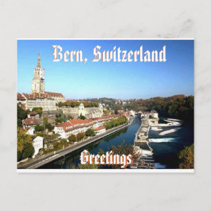 Bern, Schweiz (Mojisola Gbadamosi) Postkarte