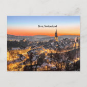 Bern, Schweiz Panoramasicht Postkarte (Vorderseite)