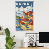 Bern Schweiz Poster (Heimbüro)