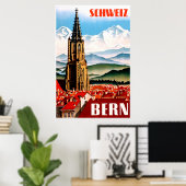 Bern, Schweiz Poster (Heimbüro)