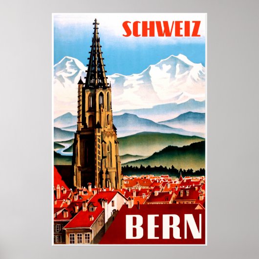 Bern, Schweiz Poster (Vorne)