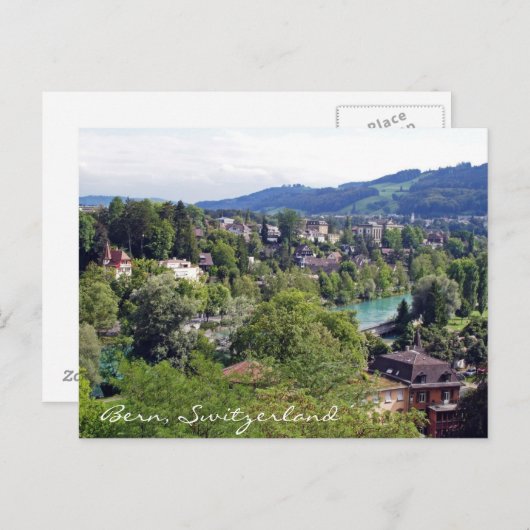 Bern, Schweiz Postkarte (Vorne/Hinten)