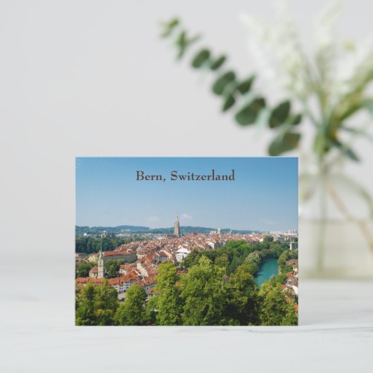 Bern Schweiz Postkarte (Stehend Vorderseite)