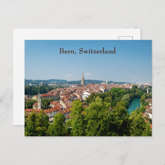 Bern Schweiz Postkarte (Vorne/Hinten)
