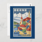 Bern Schweiz Postkarte (Vorne/Hinten)