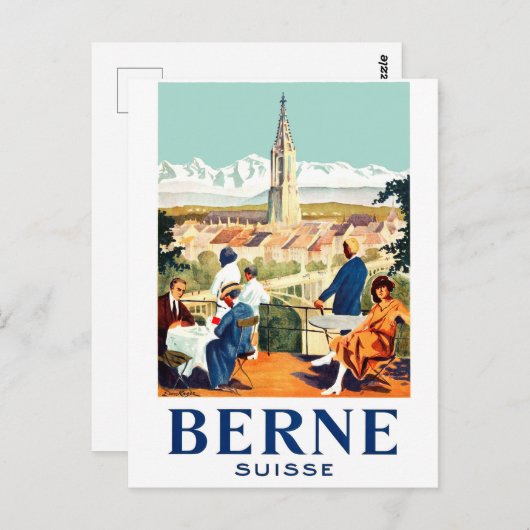 Bern, Schweiz, Postkarte (Vorne/Hinten)