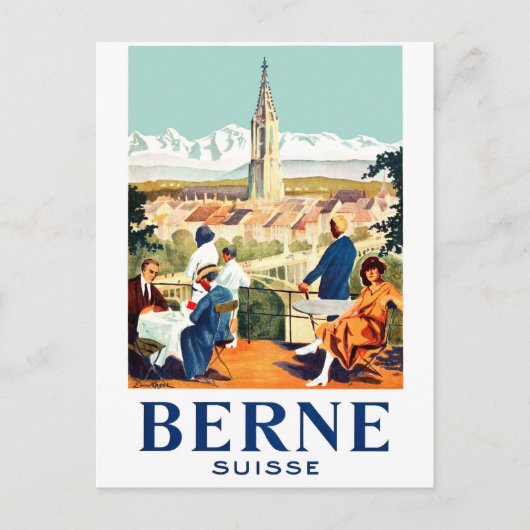 Bern, Schweiz, Postkarte (Vorderseite)