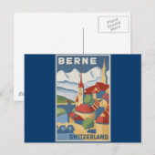 Bern Schweiz Postkarte (Vorne/Hinten)