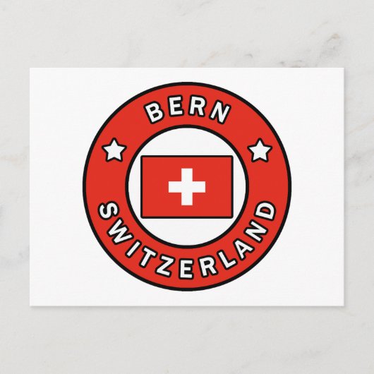 Bern - Schweiz Postkarte (Vorderseite)