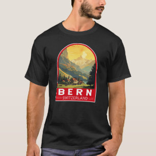 Bern Schweiz Reise Kunst Vintage T-Shirt