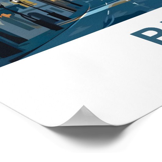 Bern Schweiz Reisedrucke Poster (Ecke)