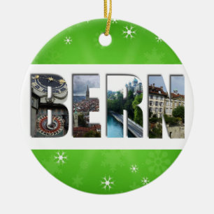 Bern Schweiz Reisen Fotos Weihnachten Keramik Ornament