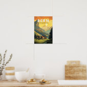 Bern Schweiz Reisen Vintag Poster (Küche)