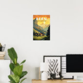 Bern Schweiz Reisen Vintag Poster (Heimbüro)