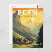 Bern Schweiz Reisen Vintag Postkarte (Vorne/Hinten)