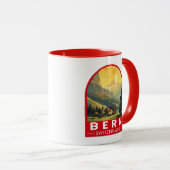 Bern Schweiz Reisen Vintag Tasse (VorderseiteRechts)