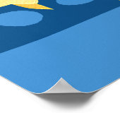 Bern, Schweiz Reiseplakat Poster (Ecke)