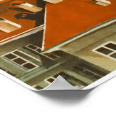 Bern, Schweiz, Reiseposter Poster (Ecke)