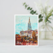Bern Schweiz Schöne Ölstadt Postkarte (Stehend Vorderseite)