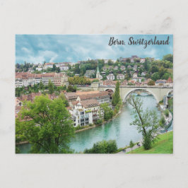 Bern Schweiz Schweizer Foto Aare Postkarte