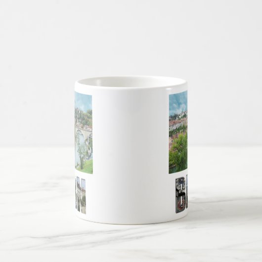 Bern Schweiz Schweizer Foto Aare River Kaffeetasse (Mittel)