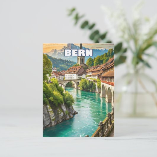 Bern, Schweizer Perle Postkarte (Stehend Vorderseite)