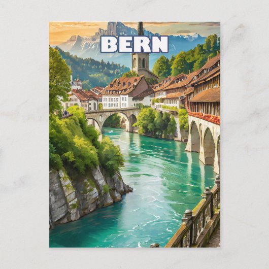 Bern, Schweizer Perle Postkarte (Vorderseite)