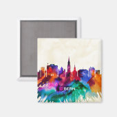 Bern Skyline Magnet (Vorderseite/Rückseite)