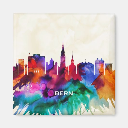 Bern Skyline Magnet (Vorne)