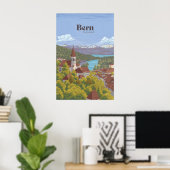 Bern Switzerland Travel Poster (Heimbüro)