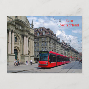 Bern Tram Postkarte
