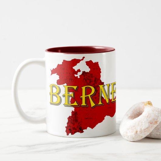 Bern Zweifarbige Tasse (Mit Donut)