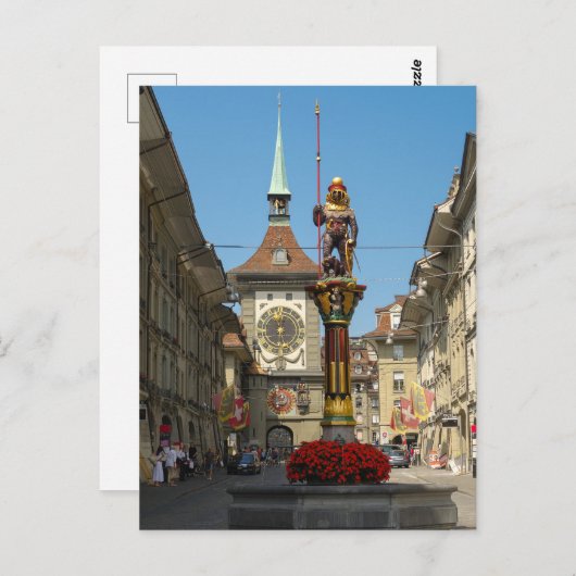Bern Zytglogge Postkarte (Vorne/Hinten)