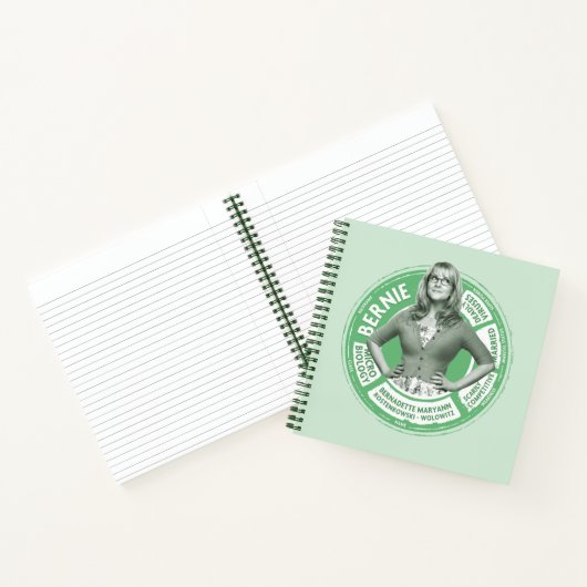 Bernadette Info Graphic Notizblock (Innenseite)