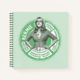 Bernadette Info Graphic Notizblock