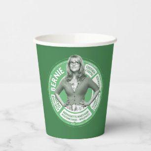 Bernadette Info Graphic Pappbecher