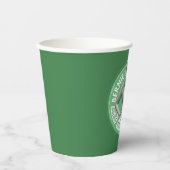 Bernadette Info Graphic Pappbecher (Vorderseite)