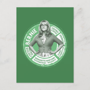 Bernadette Info Graphic Postkarte