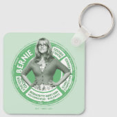 Bernadette Info Graphic Schlüsselanhänger (Rückseite)