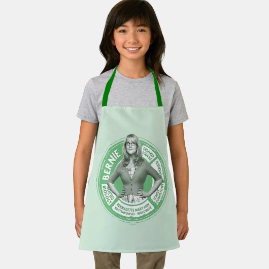 Bernadette Info Graphic Schürze (Insitu)