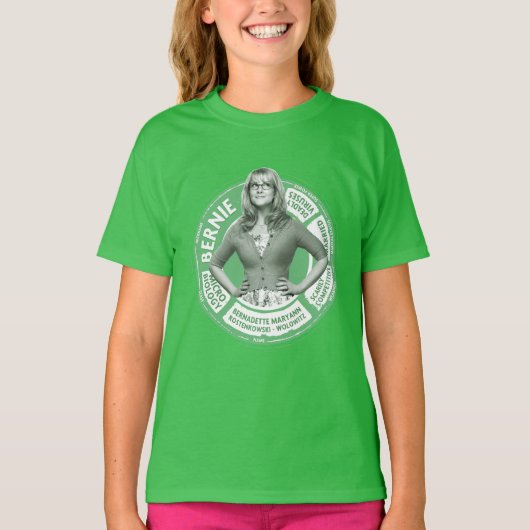 Bernadette Info Graphic T-Shirt (Vorderseite)