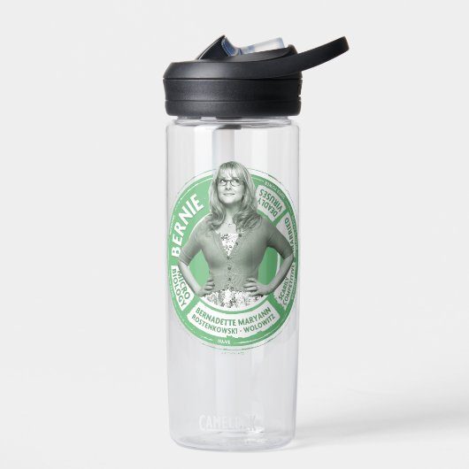 Bernadette Info Graphic Trinkflasche (Links)