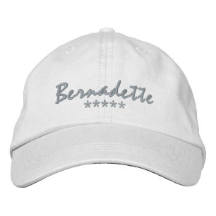 Bernadette Name Bestickte Baseballkappe